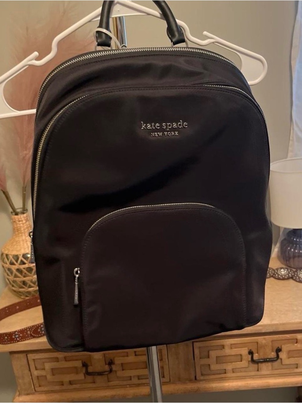 Kate Spade New York black backpack